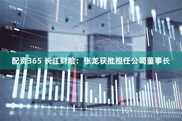 配资365 长江财险：张龙获批担任公司董事长